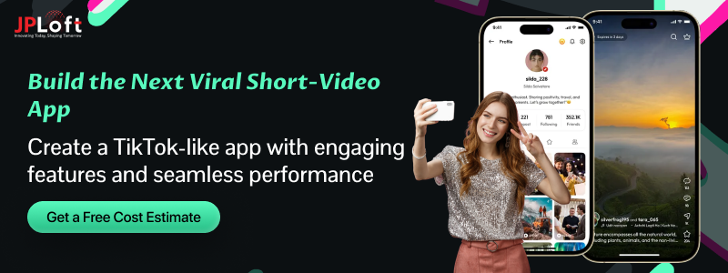 Cost to Develop an App Like TikTok